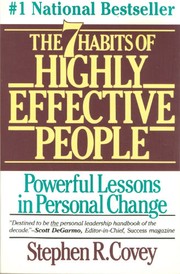 Cover of: The Seven Habits of Highly Effective People by Stephen R. Covey