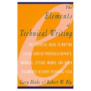 Cover of: The Elements of Technical Writing