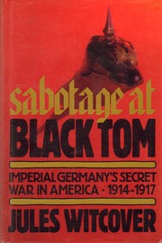 Sabotage at Black Tom