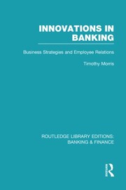 Cover of: INNOVATIONS IN BANKING by 