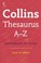 Cover of: Collins Thesaurus A–Z