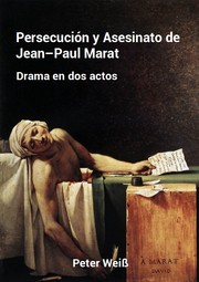 Cover of: Persecución y Asesinato de Jean-Paul Marat by 