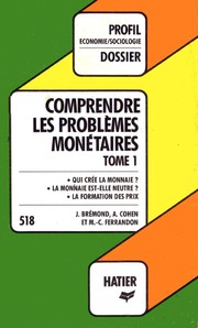 Comprendre Les Problèms Monétaires