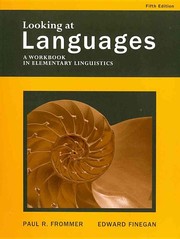 Cover of: Looking at Languages: A Workbook in Elementary Linguistics