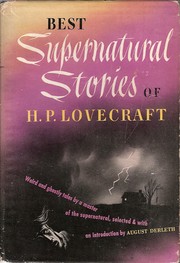 Cover of: Best supernatural stories of H. P. Lovecraft