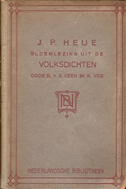 Cover of: Bloemlezing uit de Volksdichten