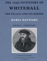 Cover of: The 1542 Inventory of Whitehall