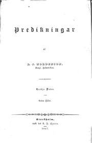 Predikningar by Nordenson, Erik Jonas