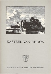 Cover of: Kasteel van Rhoon by C. Cense, C. Hoek