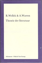 Cover of: Theorie der literatuur