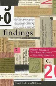 Cover of: Findings by Hugh Aldersey-Williams