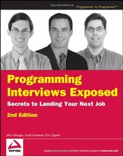 Cover of: Programming interviews exposed