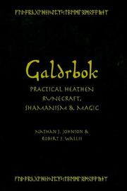 Cover of: Galdrbok by Nathan, J Johnson, Robert , J Wallis