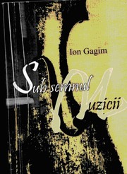 Cover of: Sub semnul muzicii