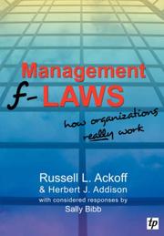 Management f-laws by Russell, L Ackoff, Herbert, J Addison, Sally, Bibb