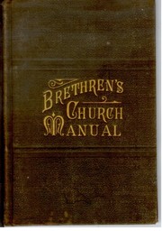The church manual by H. B. Brumbaugh