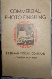 Cover of: Commercial photo finishing.