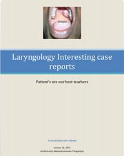 Cover of: Laryngology Interesting Case Records