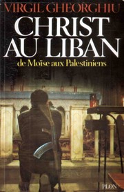 Cover of: Christ au Liban by Virgil Gheorghiu