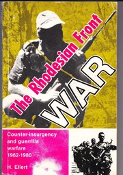 Cover of: The Rhodesian front war by H. Ellert