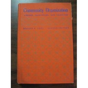 Cover of: Community Organization by Murray G. Ross