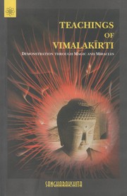 Teachings of Vimalakirti by Sangharakshita