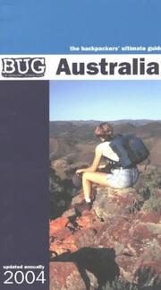 Cover of: Bug Australia 2004 (Bug Backpackers Guide)