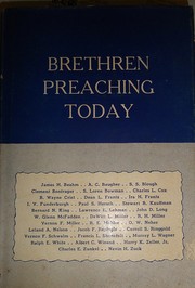 Cover of: Brethren preaching today