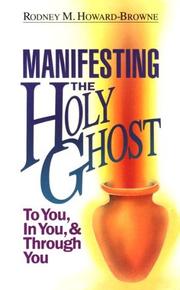 Cover of: Manifesting the Holy Ghost