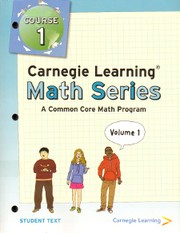 Cover of: Carnegie Learning Math Series: a common core math program