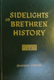 Cover of: Sidelights on Brethren history