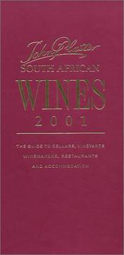 Cover of: John Platter South African Wines