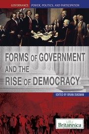 Cover of: Forms of government and the rise of democracy