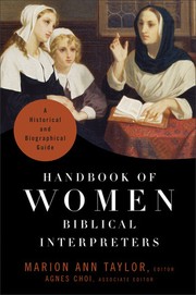 Cover of: Handbook of Women Biblical Interpreters by 