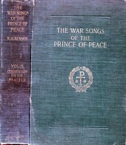 Cover of: The War-Songs of the Prince of Peace, Volume II: A Devotional Commentary on the Psalter