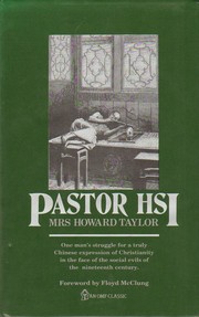 Cover of: Pastor Hsi