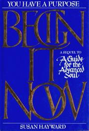 Cover of: Begin It Now by Susan Hayward