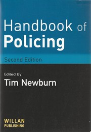 Cover of: Handbook of policing by edited by Tim Newburn.