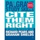 Cover of: Cite them right: The essential referencing guide (Palgrave Study Skills) 8th Edition