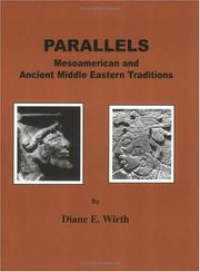 Cover of: Parallels: Mesoamerican and ancient Middle Eastern traditions