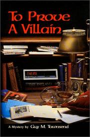 Cover of: To prove a villain