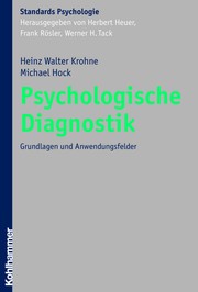 Cover of: Psychologische Diagnostik: Grundlagen und Anwendungsfelder