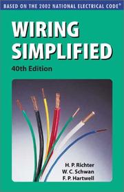 Cover of: Wiring Simplified by H. P. Richter, W. Creighton Schwan, Frederic P. Hartwell