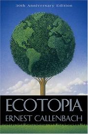 Cover of: Ecotopia by Ernest Callenbach