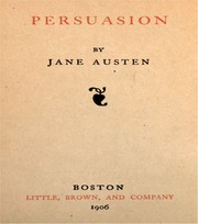 Cover of: PERSUASION by 