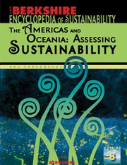 Cover of: Berkshire Encyclopedia of Sustainability Vol. 8: The Americas and Oceania: Assessing Sustainability