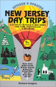 Cover of: New Jersey Day Trips  by Barbara Hudgins, Barbara Hudgins