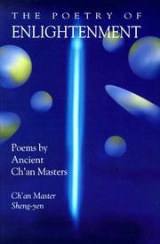 Cover of: The Poetry of enlightenment: poems by ancient Ch'an masters