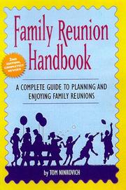 Family Reunion Handbook by Barbara E. Brown