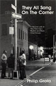 Cover of: They all sang on the corner | Philip Groia